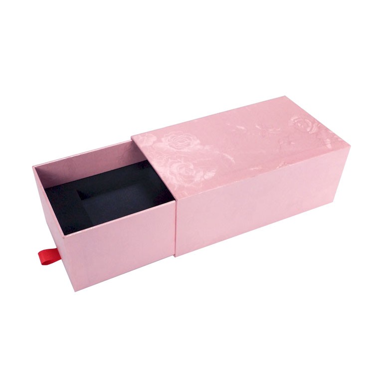 粉色抽屉式香水盒